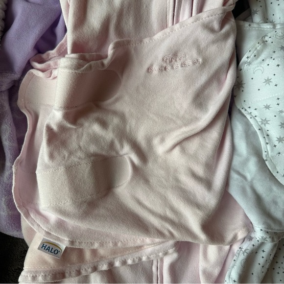 NIB/EUC 5pc Halo Sleep Sack/SwaddleMe Swaddle Bundle, Girl, Newborn/0-3 Months - Picture 7 of 10